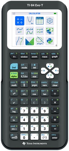 Rekenmachine Texas TI-84 Evo-T zwart 1 Stuk-1