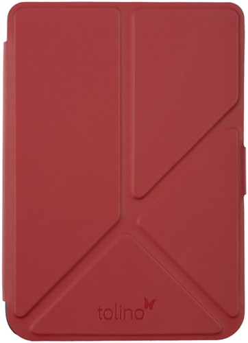 Beschermhoes Tolino Shine Origami rood 1 Stuk