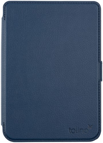 Beschermhoes Tolino Shine slimfit ess. blauw 1 Stuk