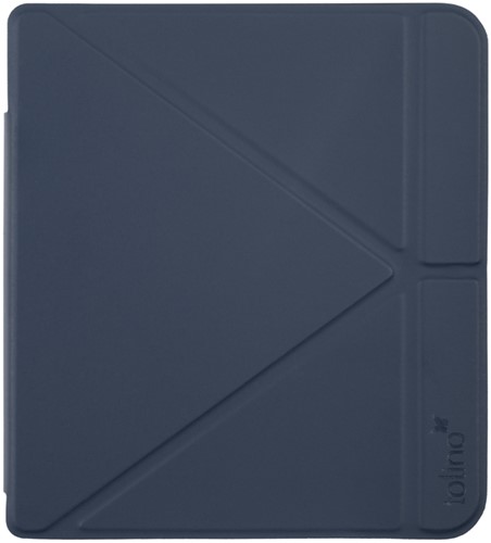 Beschermhoes Tolino Vision 7 Origami blauw 1 Stuk