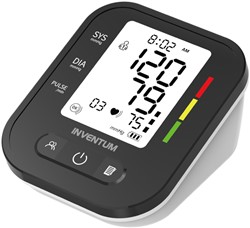 Bloeddrukmeter Inventum bovenarm 22-42cm zwart wit 1 Stuk