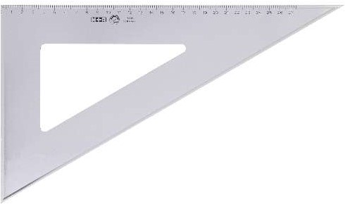 DRIEHOEK M&R 60o 32 CM. 60320000