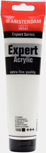 Amsterdam acryl expert tube 150 ml 105 titaanwit 1 Stuk