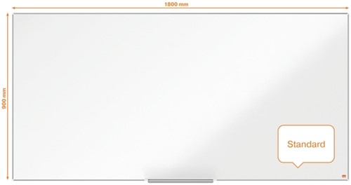 Whiteboard Nobo Impression Pro 90x180cm emaille 1 Stuk-5