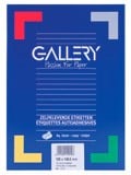 ETIKETTEN 52.5X29.7MM WIT UNIVERSEEL GALLERY 15229 DS.100 VEL