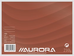Systeemkaart Aurora 200x150mm lijn koplijn 210gr 100 Vel