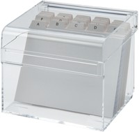 Kaartenbak Maul met index DIN A6 acryl 1 Stuk
