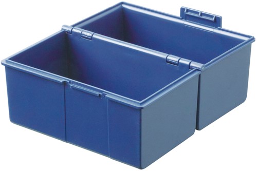 Kaartenbak Han A6 300krt breed kstof blauw 1 Stuk