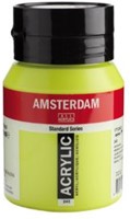 AMSTERDAM ACRYL 500 ML 243 GROENGEEL 1 Stuk
