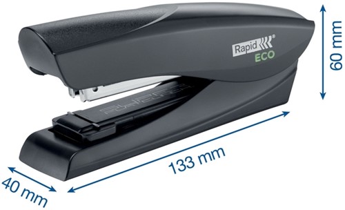 Nietmachine Rapid Fashion ECO halfstrip 25 vel zw 1 Stuk-3