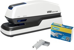 Nietmachine elektr Rapid Optima grip zwart zilver 1 Stuk