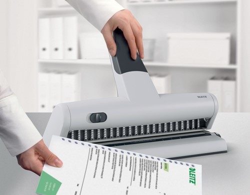 Perforator Leitz 5115 heavy duty 23 gaats zilver 1 Stuk-1