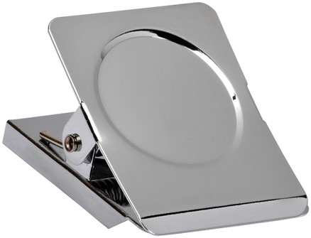 Papierklem MAUL magnetisch vierkant 40mm zilver 1 Stuk