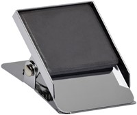 Papierklem MAUL magnetisch vierkant 40mm zilver 1 Stuk-2