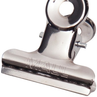 Papierklem MAUL Bulldog 30mm 10 Stuk