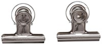 Papierklem MAUL Bulldog magneet 52mm zilver 2st 2 Stuk-6