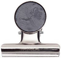 Papierklem MAUL Bulldog magneet 52mm zilver 2st 2 Stuk-2