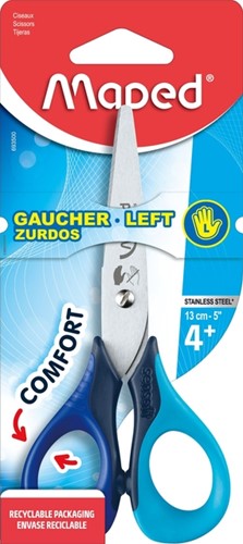 Kinderschaar Maped Sensoft 13cm linkshandig 1 Stuk-2