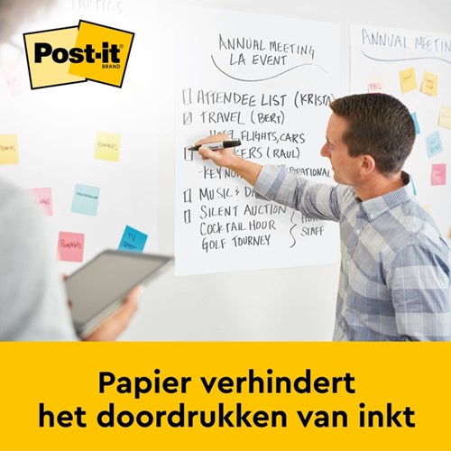 Meeting chart Post-it 563R Super Sticky tafel wit 20 Vel-2