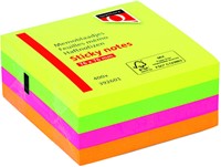 Memoblok Quantore 76x76mm sticky neon ass 400 Vel