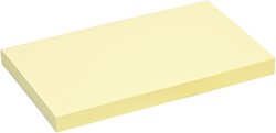 Memoblok Quantore 76x127mm geel 100 Vel