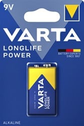 BATTERIJ VARTA 9V 1 Stuk