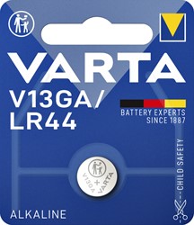 Batterij VARTA knoopcel V13GA Alkaline 1 Stuk