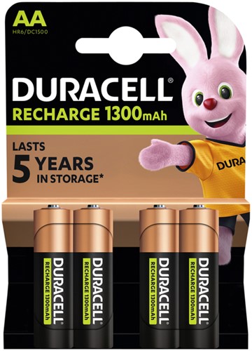 Batterij oplb Durable AA Plus rcr 1300mAh 4 Stuk