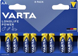 BATTERIJ VARTA AA HIGH ENERGY PK8