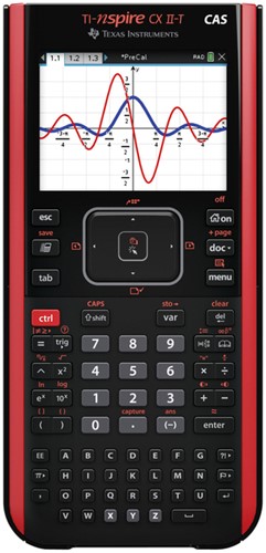 Rekenmachine Texas TI-Nspire CX II-T CAS 1 Stuk