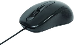 Muis Quantore Optical Usb zwart 1 Stuk