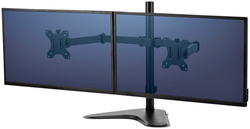 Monitorarm Fellowes Seasa vrijstaand dubbel zwart 1 Stuk