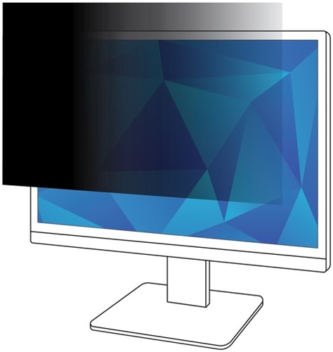 Privacy filter 3M 22" breedbeeld 16:10 1 Stuk