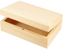 Sieradendoos Creativ Company 14x9x5cm hout 1 Doos