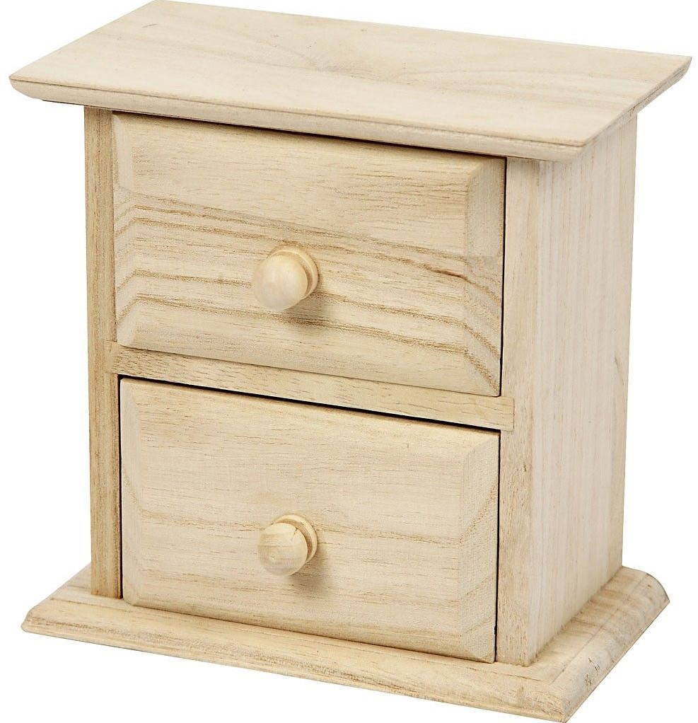 HOUTEN LADENKAST 13X7.5X13 CM 1 Stuk Civo