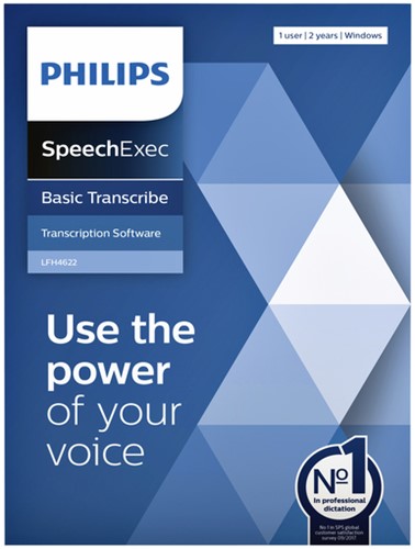 Licentie Philips LFH4622 SpeechExec Basic Transcr 1 Stuk