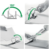 Ordner Leitz 1015 180° 50mm PP A4 groen 1 Stuk-2