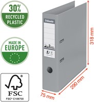 Ordner Esselte No.1 VIVIDA  75mm recy PP folie wt 1 Stuk-3