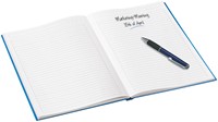 NOTITIEBOEK LEITZ WOW A4 LIJN 80V BLAUW 1 Stuk-2