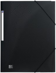 Elastomap OXFORD Urban A4 PP opaak zwart 1 Stuk