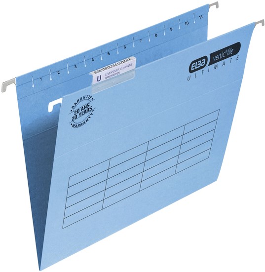 Atlanta A6620-246 / Hangmap Alzicht Spectrum A4 blauw, doos à 25 stuks Atlanta A6620-246 / Hangmap Alzicht Spectrum A4 blauw, doos à 25 stuks
