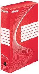 Archiefdoos Esselte Boxycolor 80mm 250x352mm rood 1 Stuk
