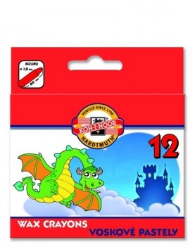 KOH-I-NOOR WASKRIJT 12 STUKS ASSORTIE