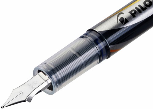 Vulpen PILOT Vpen M zilver blauw 1 Stuk-2