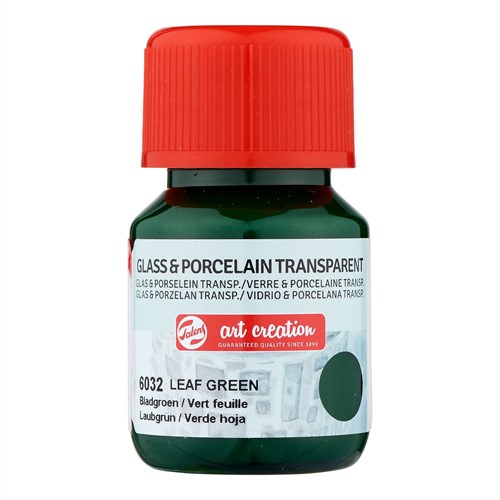 Talens Art Creation Glass & Porcelain Transparent 30 ml Bladgroen 6032