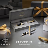 Balpen en rollerpen Parker IM GT M geborsteld mtl 2 Stuk-3