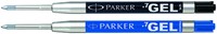 Gelschrijvervulling Parker Quink M blauw 1 Stuk-1