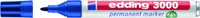 Viltstift edding 3000 rond 1.5-3mm blauw 1 Stuk