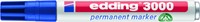 Viltstift edding 3000 rond 1.5-3mm blauw 1 Stuk-2
