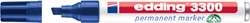 Viltstift edding 3300 schuin 1-5mm blauw 1 Stuk